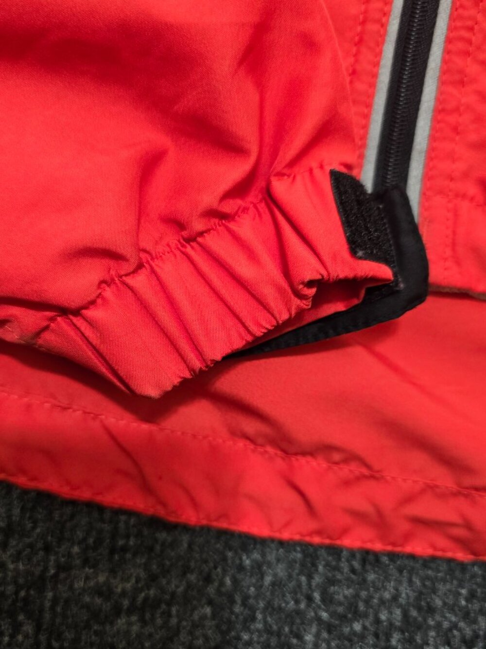 Descente Men’s 2‑in‑1 Jacket Vest Red Zip‑Off Sleeves Mesh Lined Athletic - Picture 5 of 15